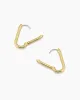 Zoey Shimmer Hoops sold by Gorjana