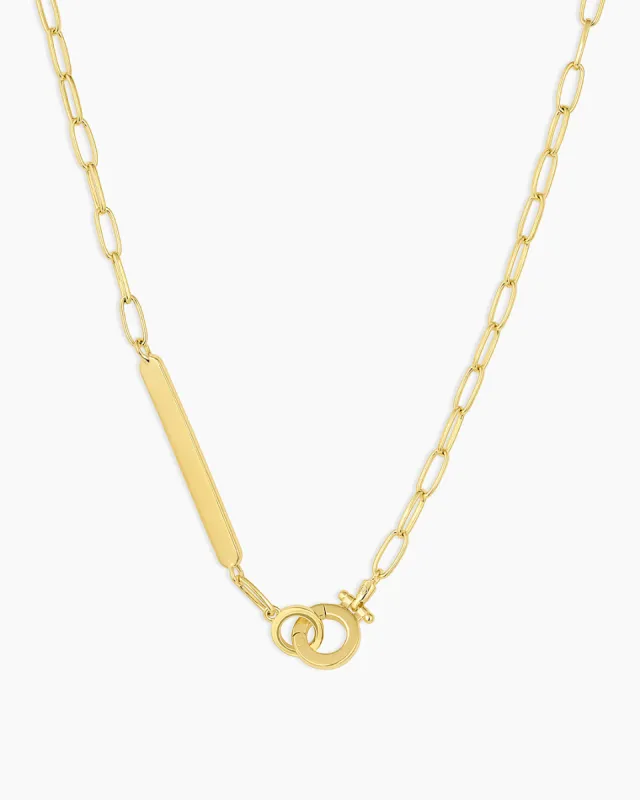 Bespoke Parker Plate Necklace sold by Gorjana
