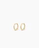 14k Gold Classic Huggies sold by Gorjana