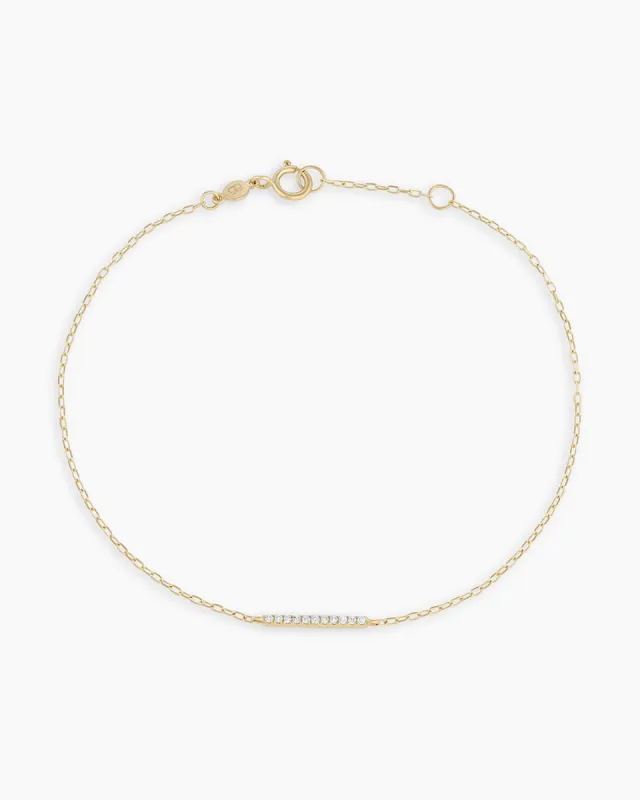 Diamond Bar Bracelet sold by Gorjana