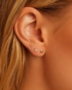 Diamond Pavé Bar Flat Back Stud sold by Gorjana