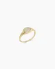 Diamond Pavé Signet Ring sold by Gorjana