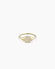 Diamond Pavé Signet Ring sold by Gorjana