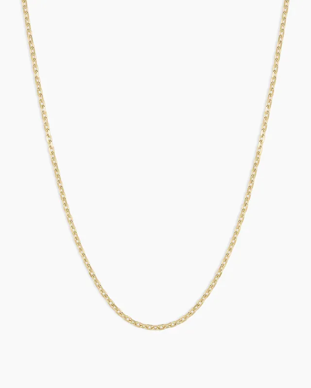 14k Gold Delicate Link Chain sold by Gorjana