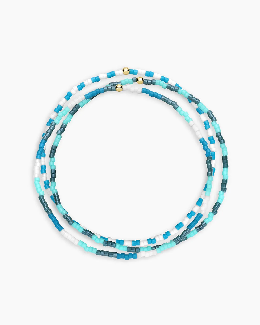 Gigi Stripe Bracelet Set sold by Gorjana product image thumbnail 3