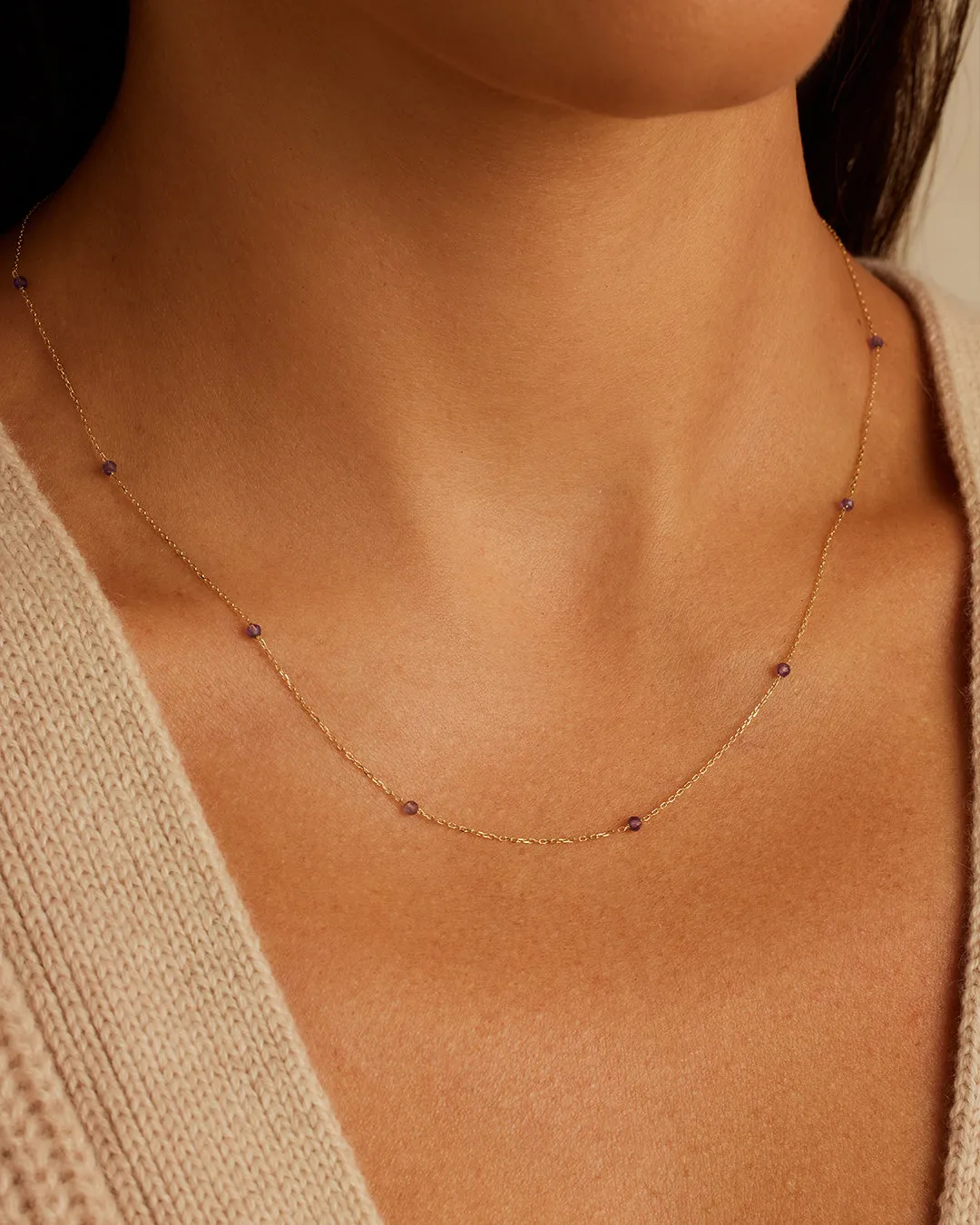 Newport Birthstone Necklace sold by Gorjana product image thumbnail 3