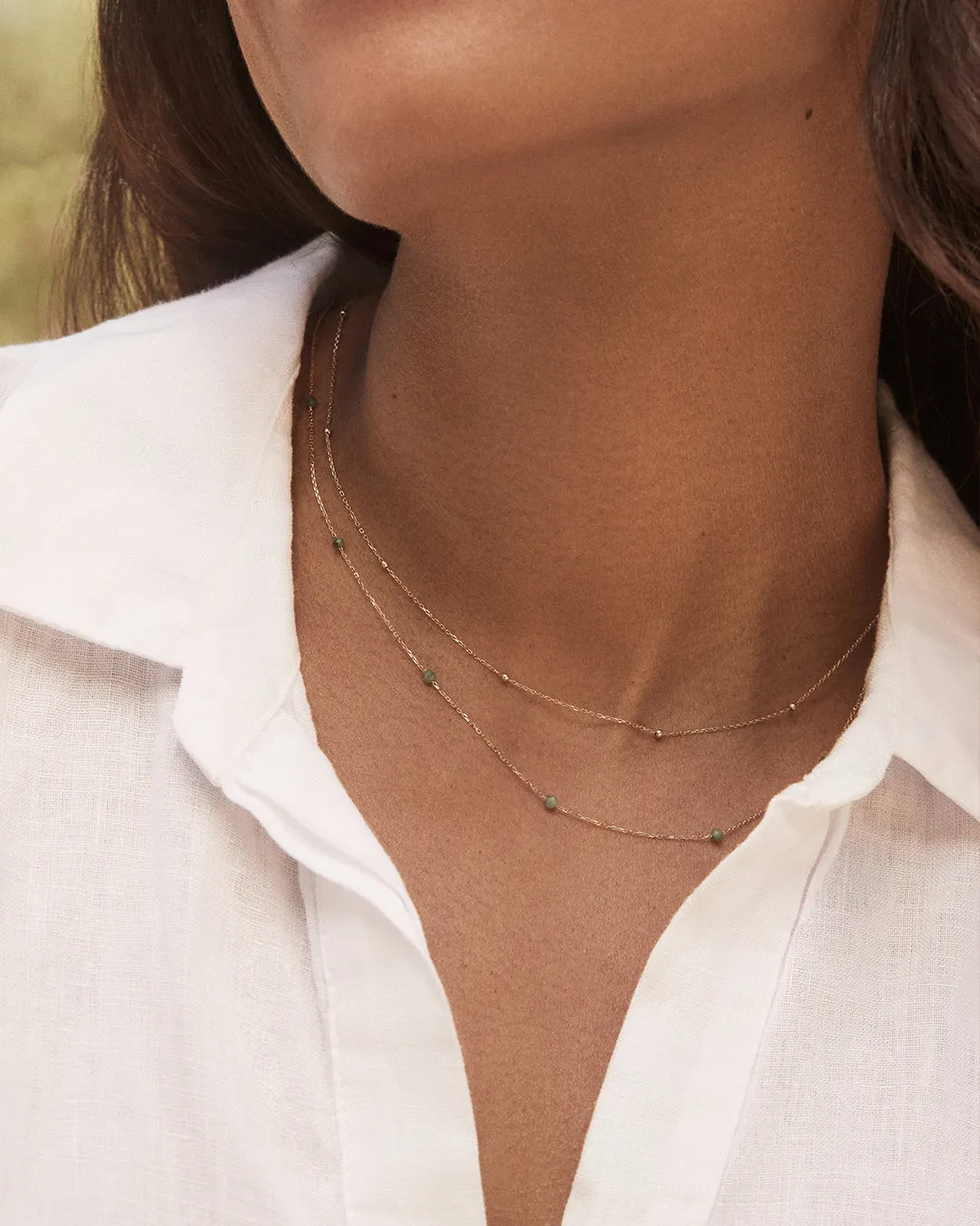 Newport Birthstone Necklace sold by Gorjana product image thumbnail 4