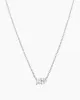 Diamond and White Sapphire Necklace sold by Gorjana