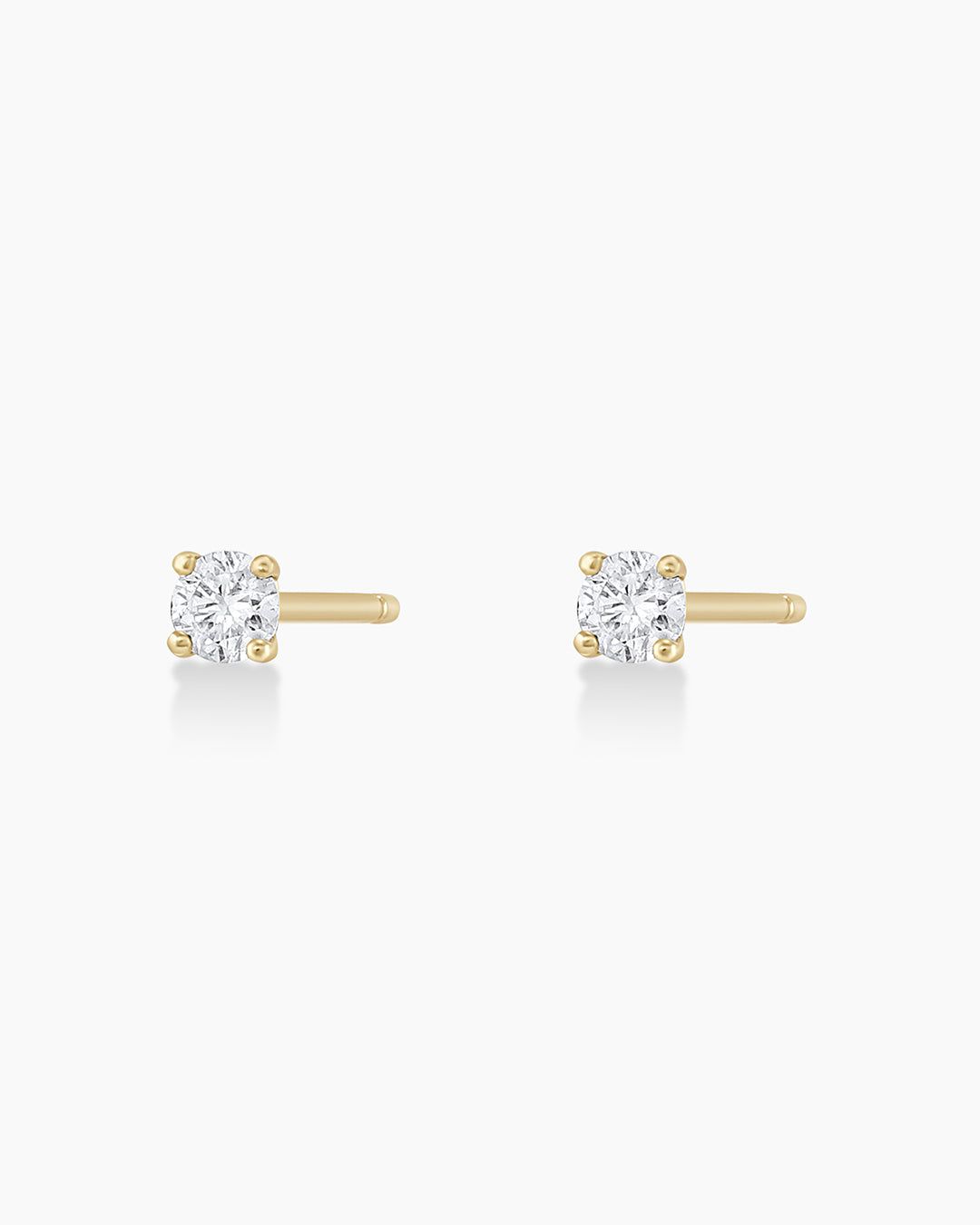 Diamond Solitaire Studs sold by Gorjana