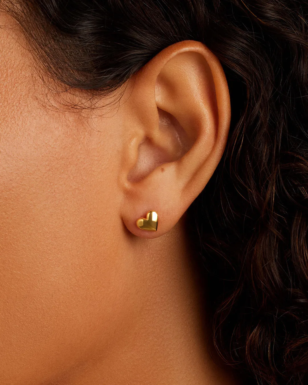 Lou Heart Studs sold by Gorjana product image thumbnail 2