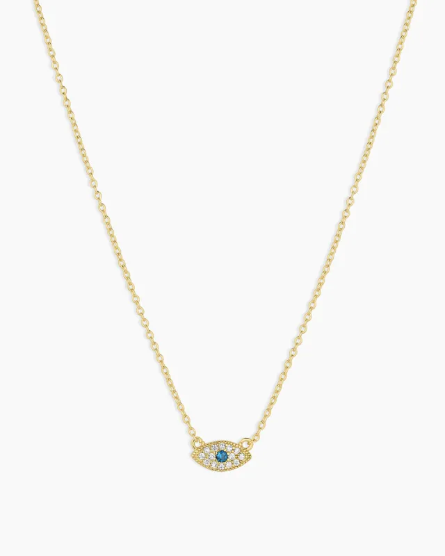 Evil Eye Charm Necklace sold by Gorjana
