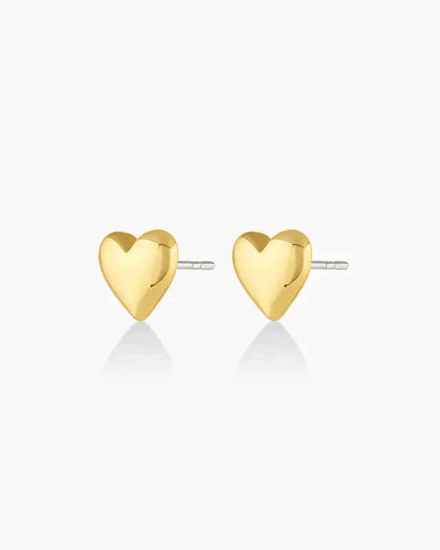 Lou Heart Studs sold by Gorjana