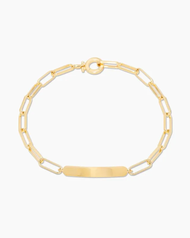Bespoke Parker Plate Bracelet sold by Gorjana