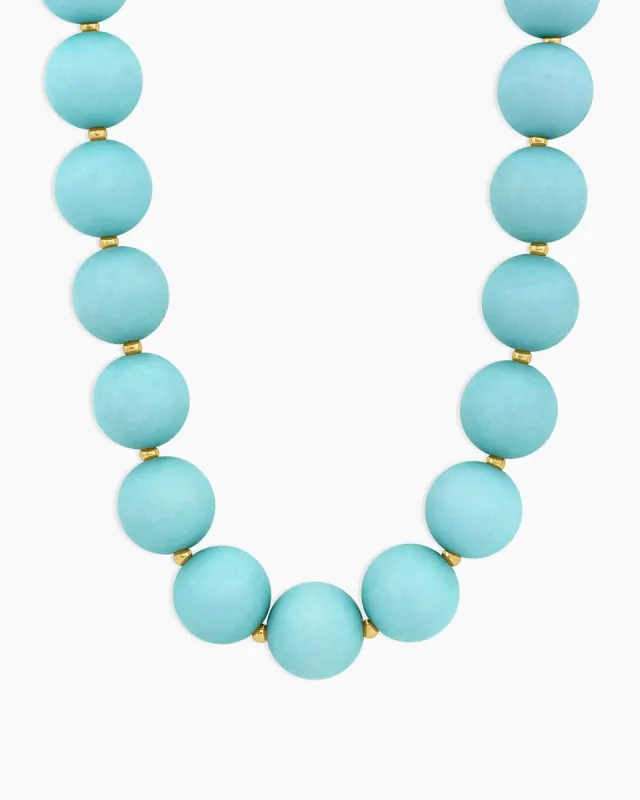 Iris Statement Necklace (Light Turquoise) sold by Gorjana