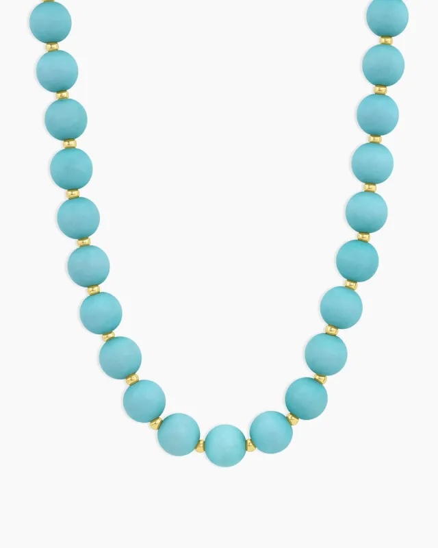 Iris Necklace (Light Turquoise) sold by Gorjana