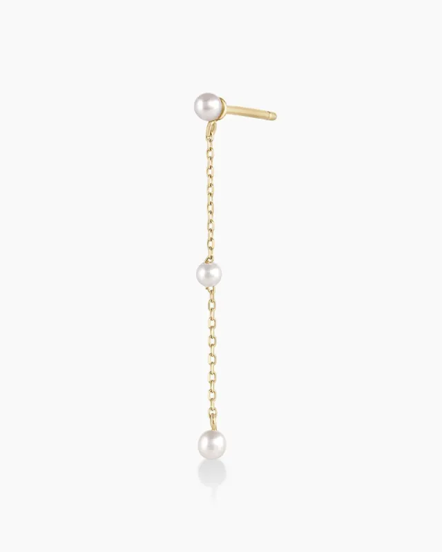 Newport Pearl Earring sold by Gorjana