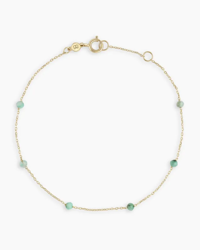 Emerald Newport Bracelet sold by Gorjana
