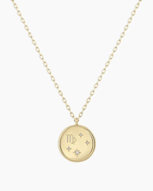 Diamond Zodiac Necklace - Virgo sold by Gorjana