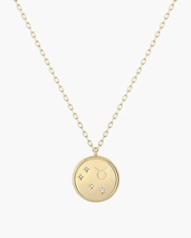 Diamond Zodiac Necklace - Taurus sold by Gorjana