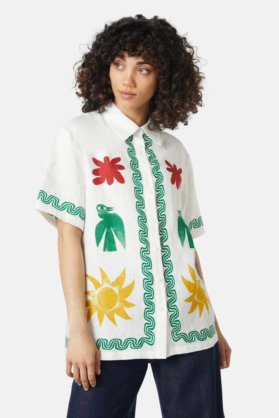 La Terra Linen Shirt sold by gorman product image thumbnail 2