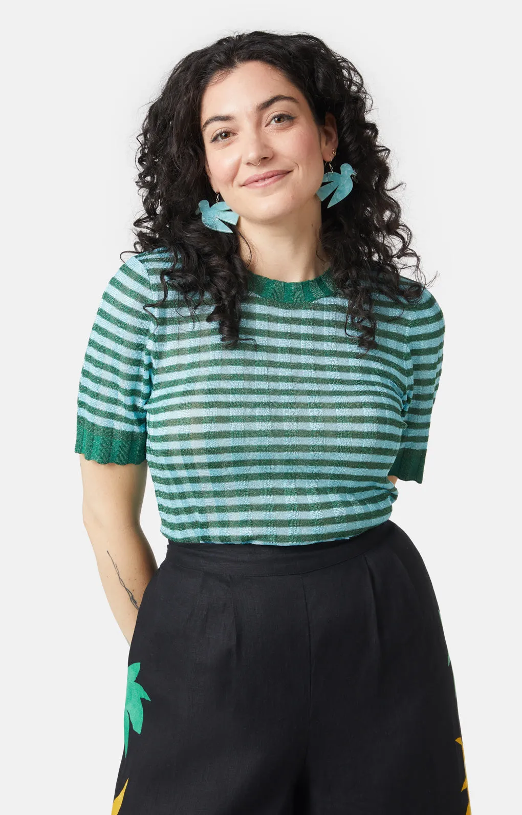 All Aligned Knit Top sold by gorman product image thumbnail 5