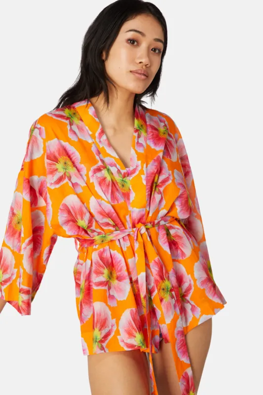 Poppy Kimono sold by gorman