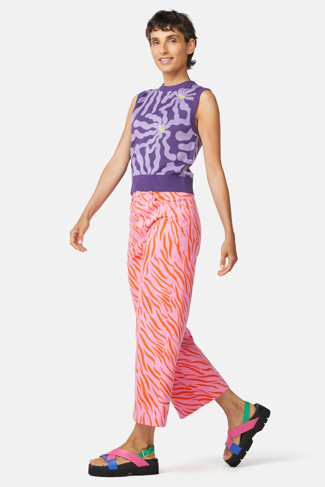 Pink Zebra Jean sold by gorman product image thumbnail 3