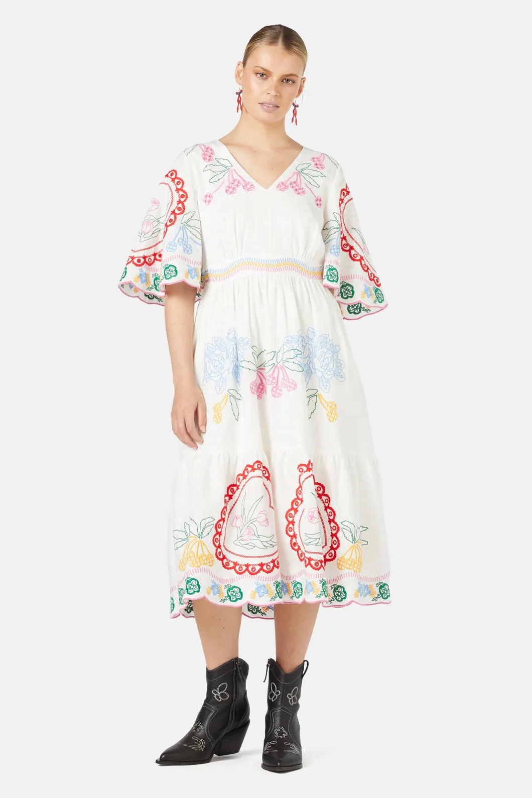 Romance Anglaise Dress sold by gorman