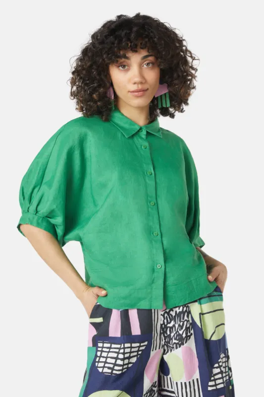 Linen Balloon Shirt sold by gorman