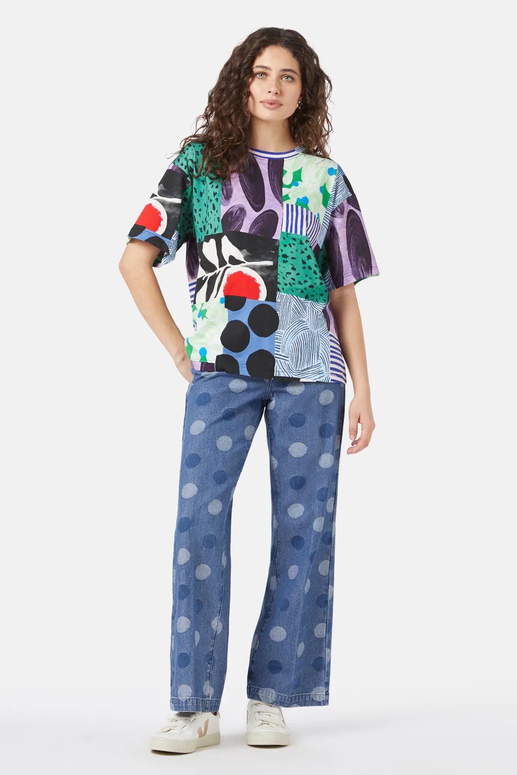 Artists Patchwork Tee sold by gorman