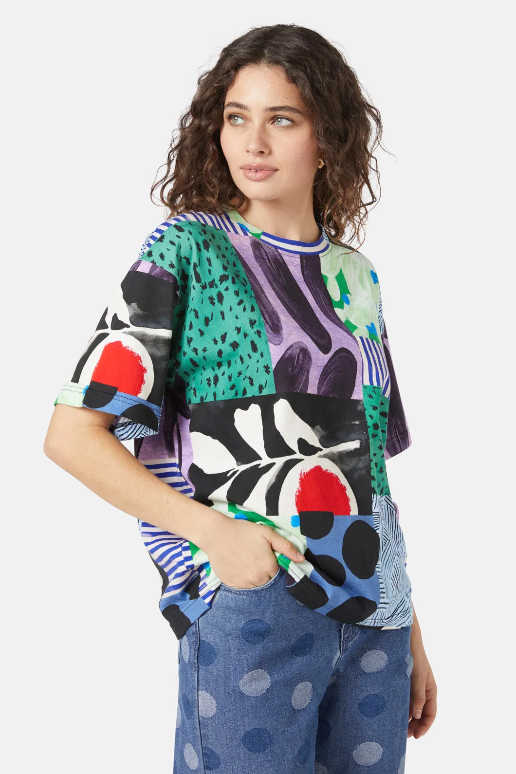 Artists Patchwork Tee sold by gorman product image thumbnail 2