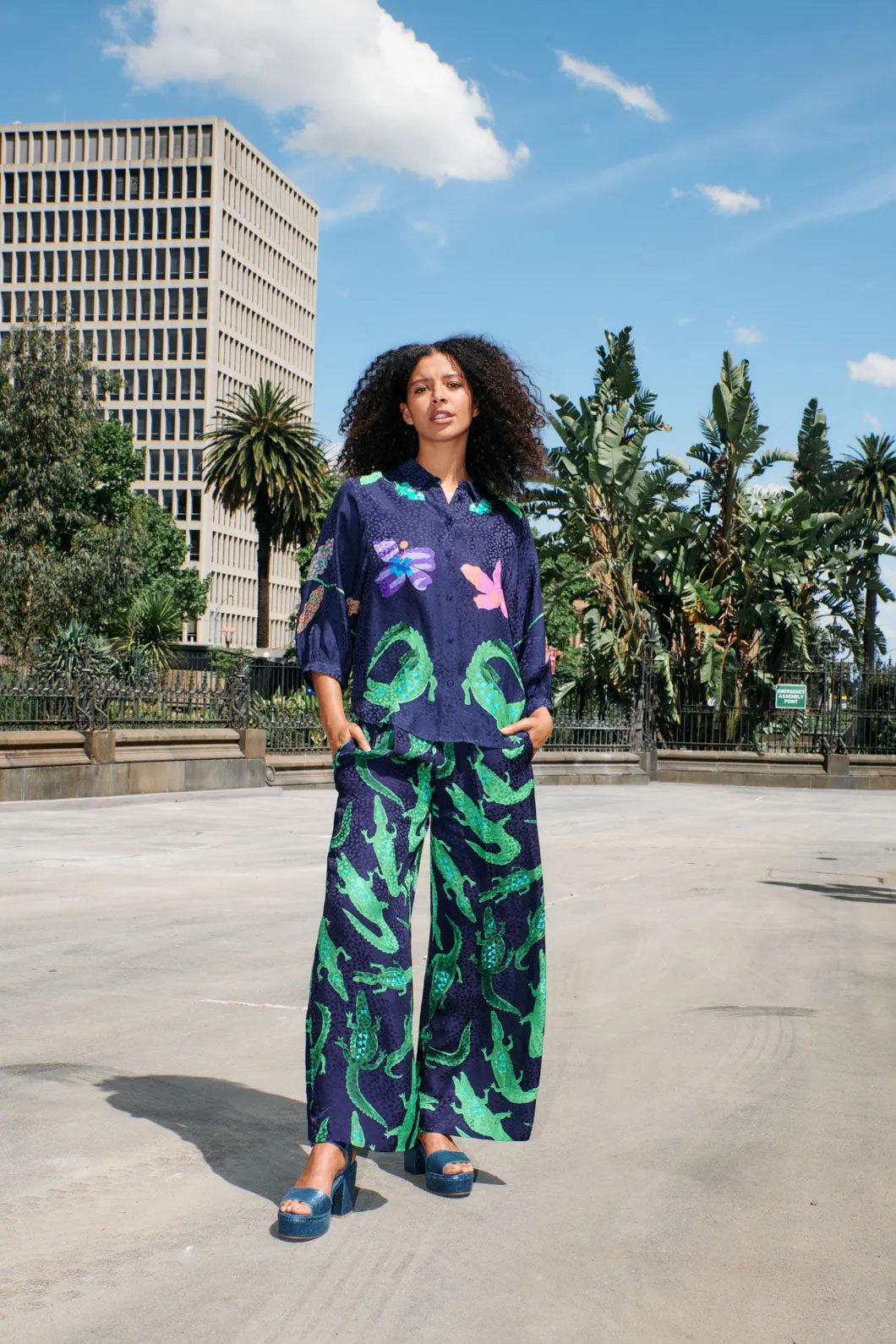 あ*3様 Tropical Two Pleats Trousers | クロスク あ*3様 Tropical Two