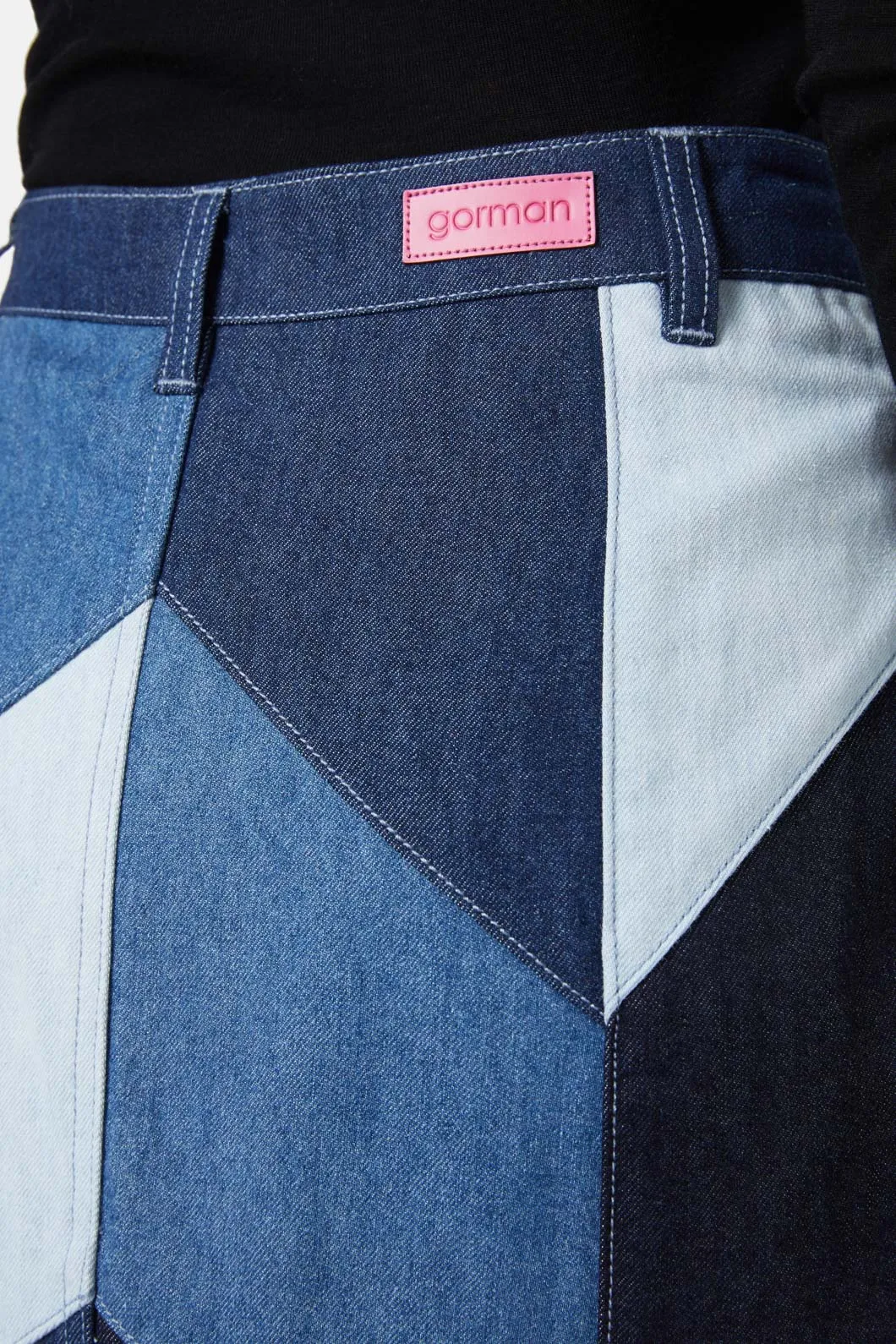 Dallas Spliced Denim Skirt sold by gorman product image thumbnail 5