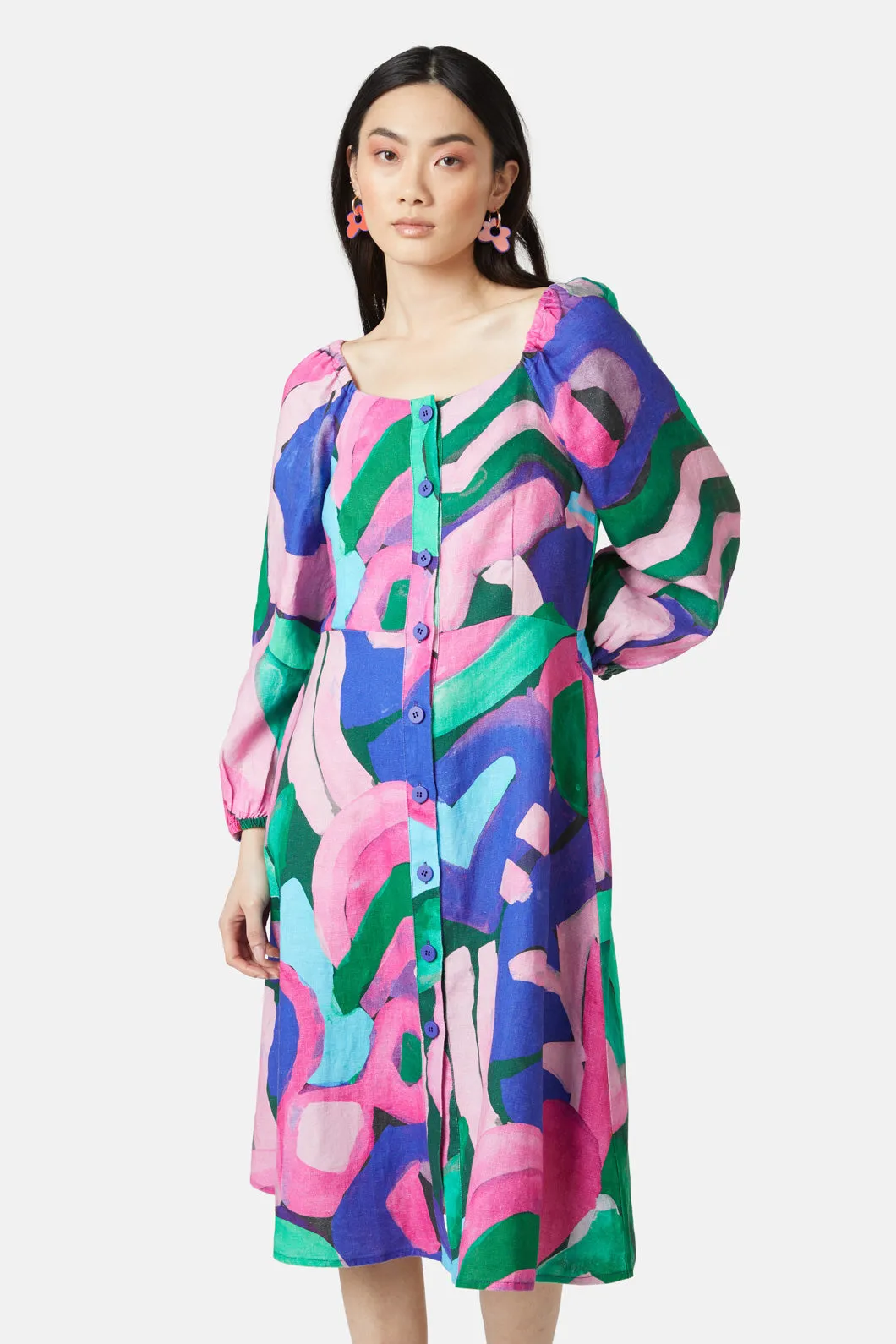 Abstract Palette Dress sold by gorman product image thumbnail 3