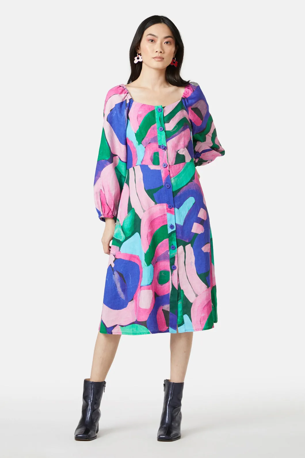 Abstract Palette Dress sold by gorman product image thumbnail 2