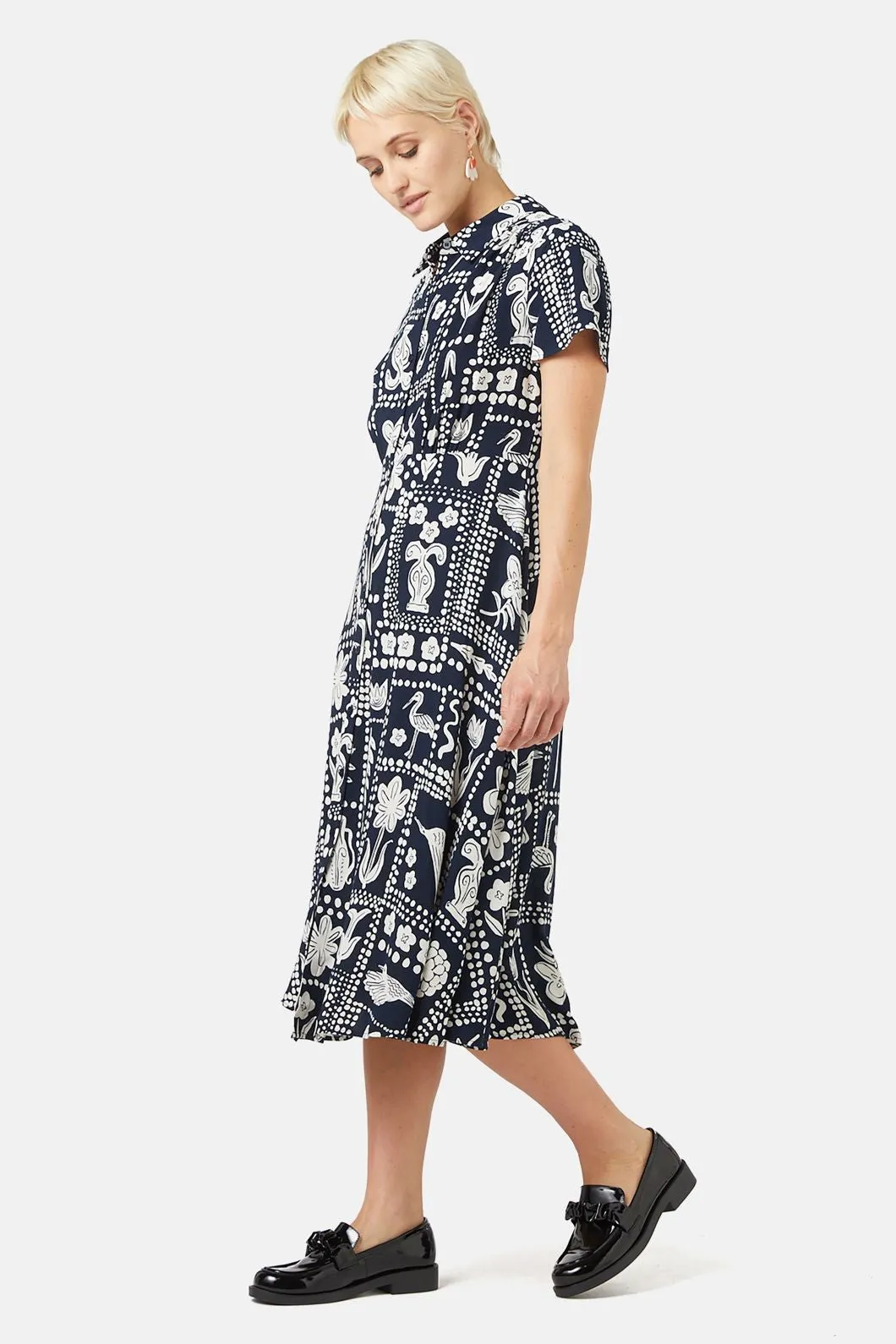 Pebbled Pathway Shirt Dress sold by gorman product image thumbnail 3