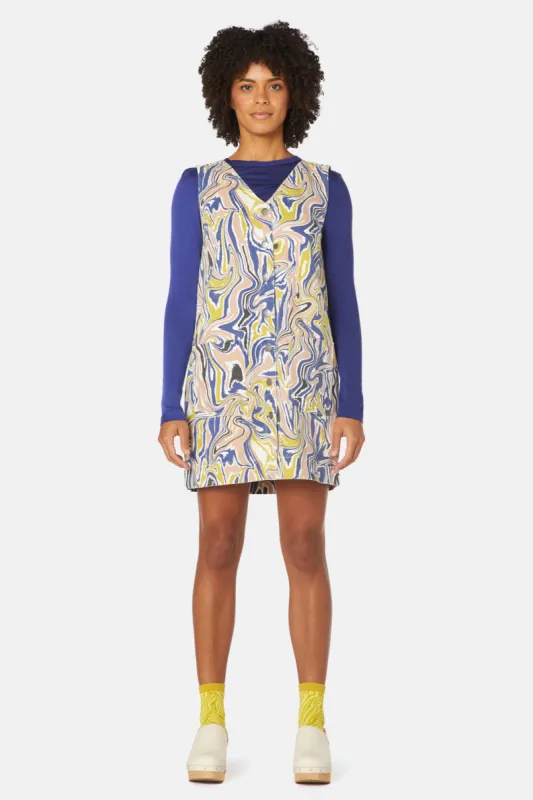 Float Denim Pinafore sold by gorman