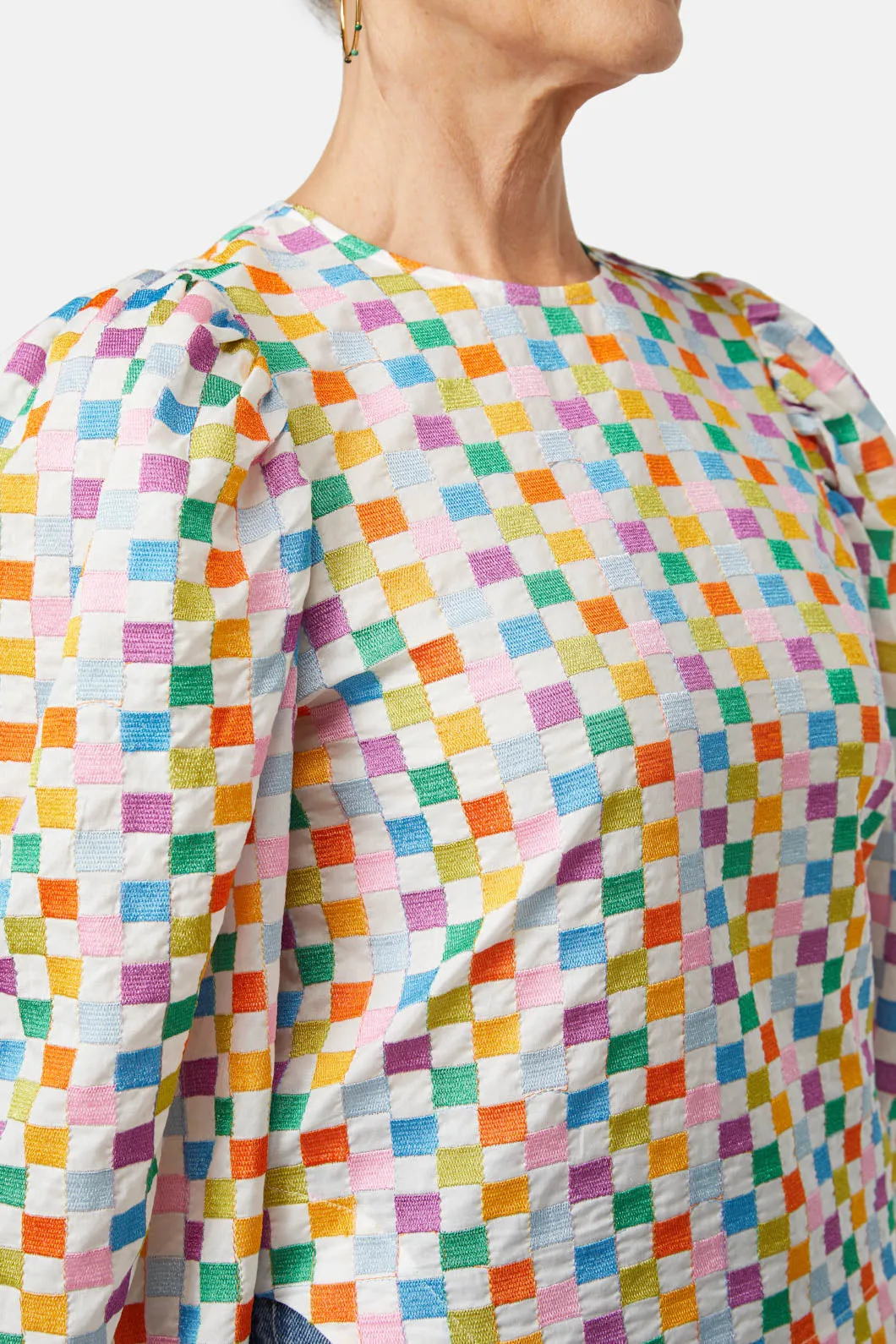 Paige Check Top sold by gorman product image thumbnail 5