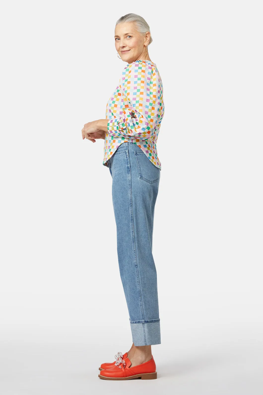 Paige Check Top sold by gorman product image thumbnail 3