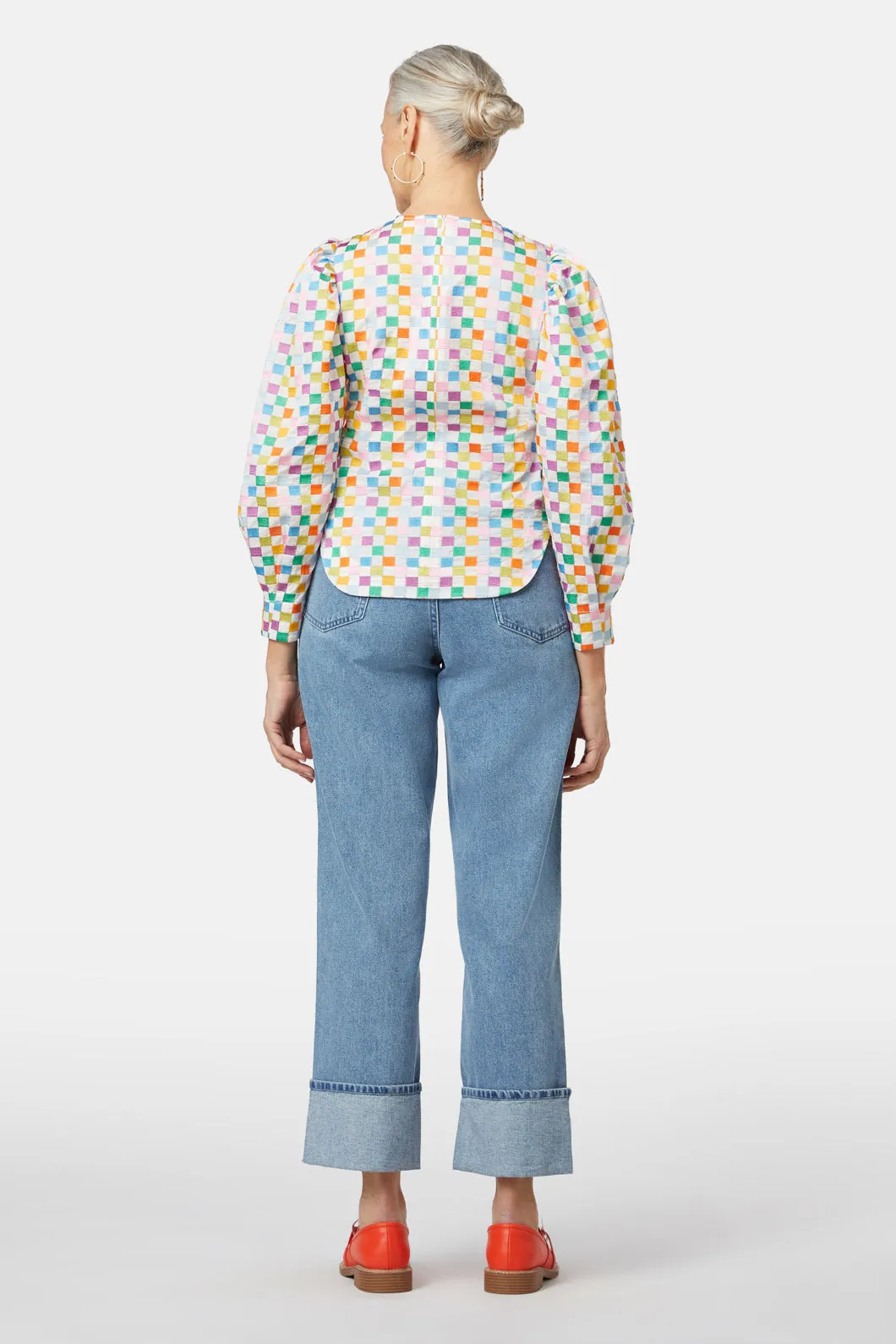 Paige Check Top sold by gorman product image thumbnail 4