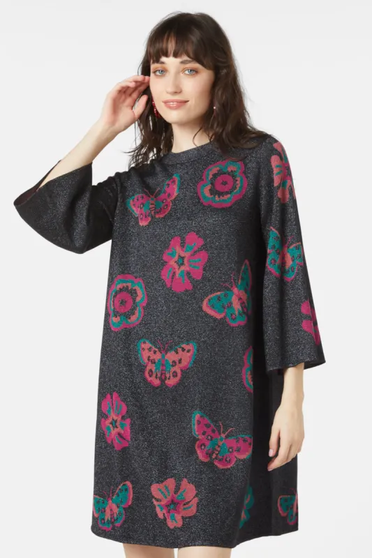 Winter Orchard Knit Dress made by gorman