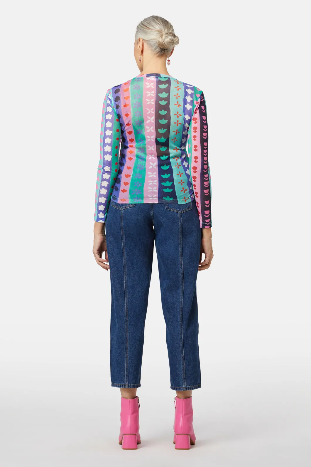 Little Square Mesh Top sold by gorman product image thumbnail 4