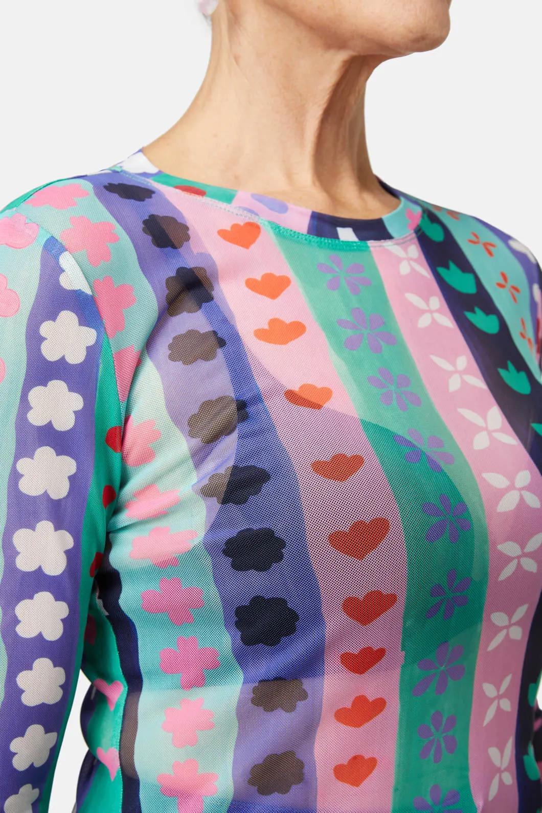 Little Square Mesh Top sold by gorman product image thumbnail 5