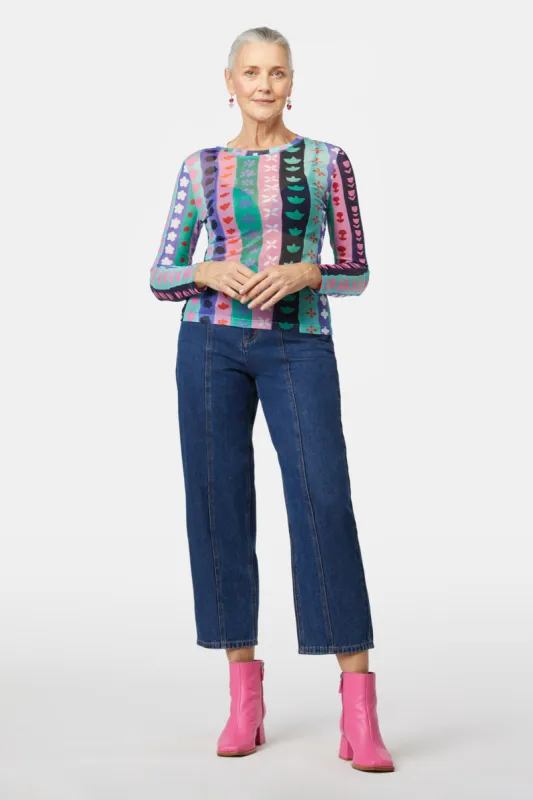 Little Square Mesh Top sold by gorman