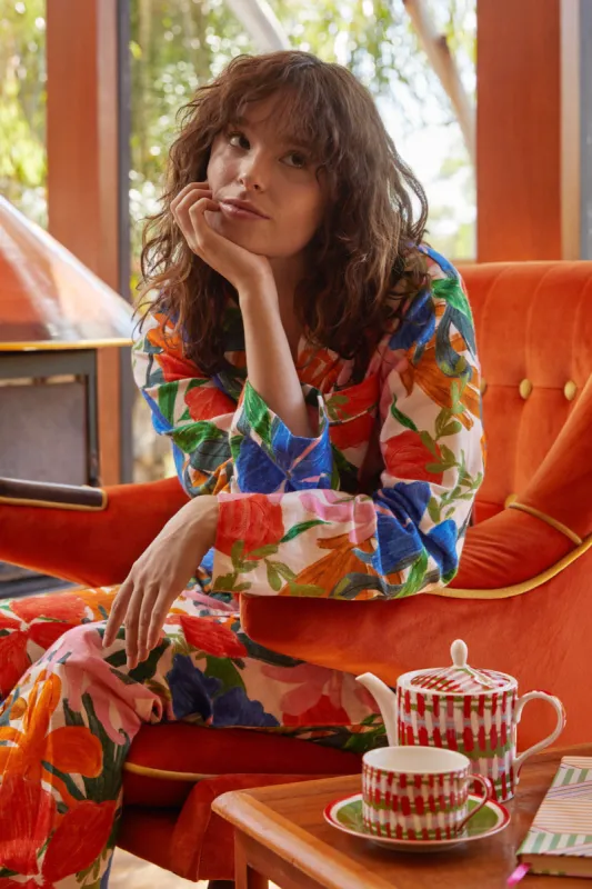 Floral PJ Set sold by gorman
