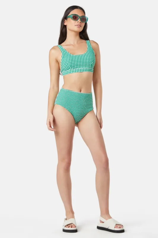 Gingham Bikini Bottom sold by gorman
