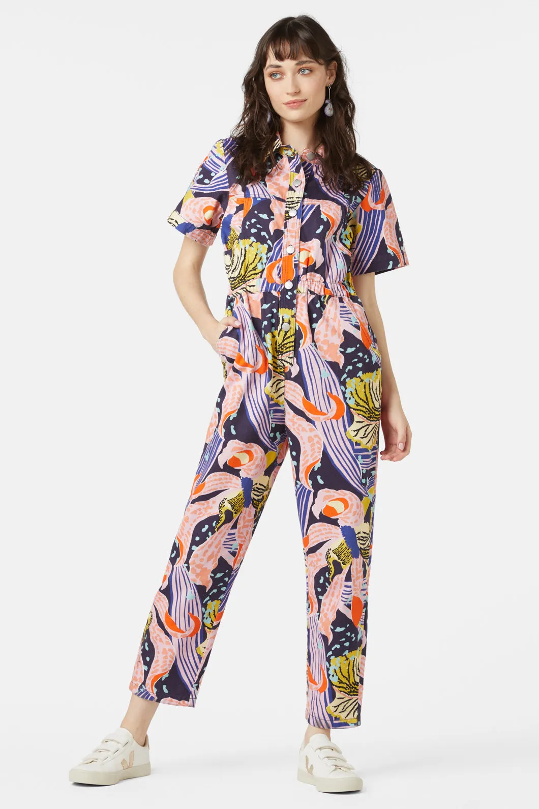 Orchid Oasis Boiler Suit Parallel