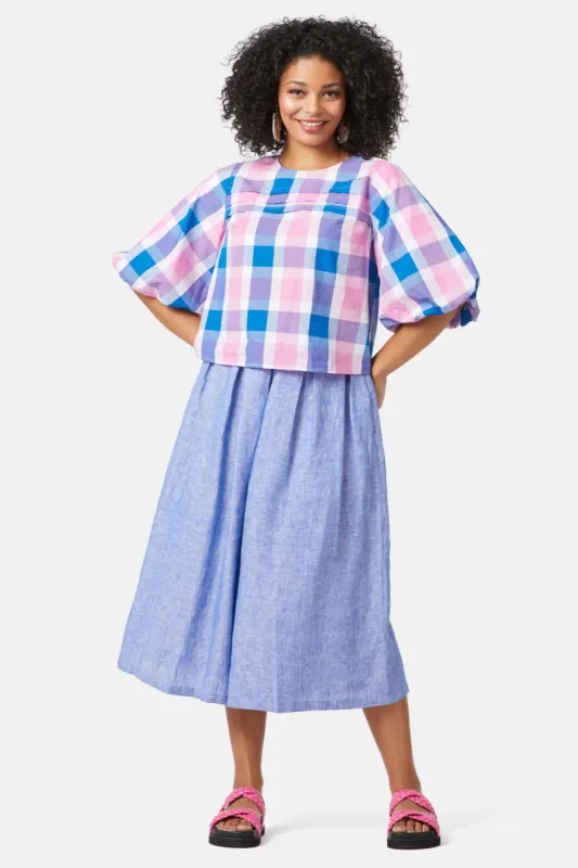 Dillon Check Top sold by gorman