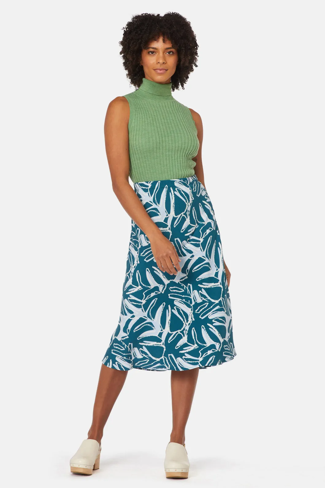 New Leaf Slip Skirt sold by gorman