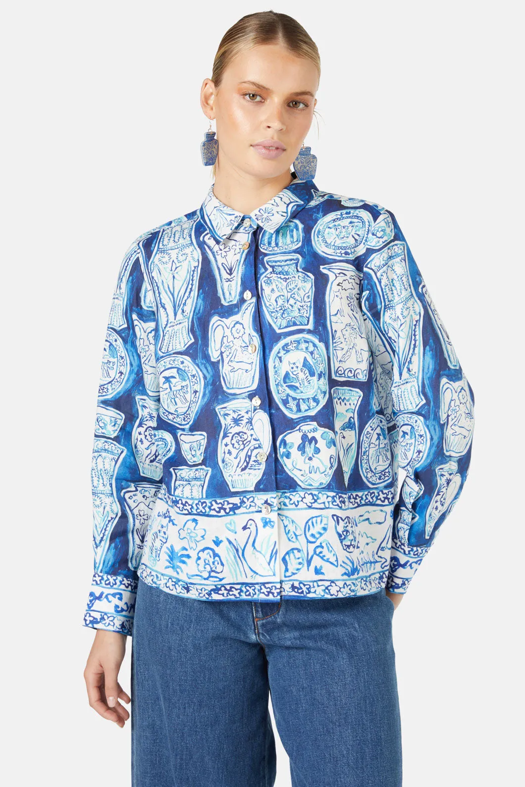 Porcelain Paradise Shirt sold by gorman product image thumbnail 2